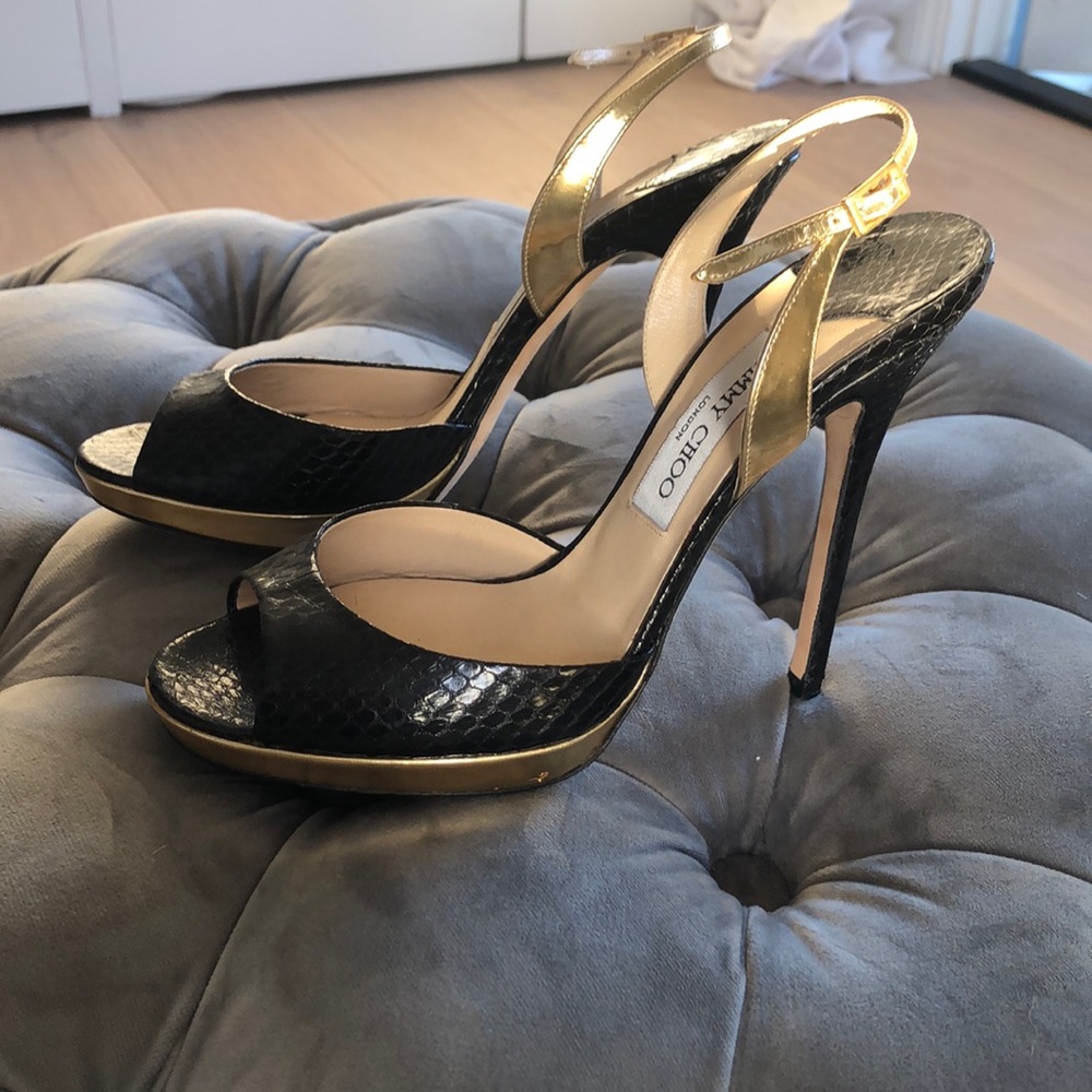 Brand new jimmy chop heels